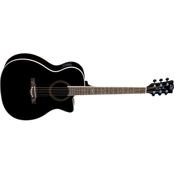 NXT A100CWE Auditorium cutaway See Through Black NXT NXT A100CWE BLK ACOUSTIC GUITARS