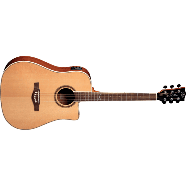 NXT D100CWE Dreadnought cutaway Natural NXT NXT D100CWE NAT ACOUSTIC GUITARS