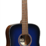 Lâg Tramontane T BLUE D Dreadnought Gitara – Blue Burst
