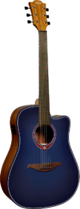 Lâg Tramontane Special Edition - Dreadnought elektroakustinė gitara, mėlyna