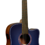 Lâg Tramontane Special Edition - Dreadnought elektroakustinė gitara, mėlyna