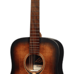 Lag Dreadnought akustinė gitara T70D, juoda ir ruda (B&B)