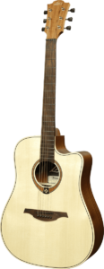 Lâg T70DC NAT - Dreadnought akustinė gitara su cutaway, natūrali