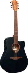 Lâg T70DCE BLS - Dreadnought elektroakustinė gitara, juoda