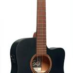Lag Dreadnought akustinė-elektrinė gitara T70DCE BLS, juoda