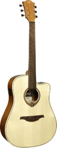 Lag Dreadnought akustinė-elektrinė gitara T70DCE NAT, natūrali