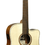 Lag Dreadnought akustinė-elektrinė gitara T70DCE NAT, natūrali