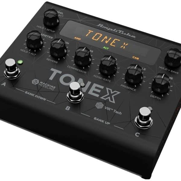 IK Multimedia TONEX Pedal – Multi-FX pedalas su AI modeliavimu, 150 presetų ir USB audio sąsaja
