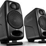 IK Multimedia iLoud Micro Monitor – kompaktiški Bluetooth monitoriai su DSP ir 50W RMS galia