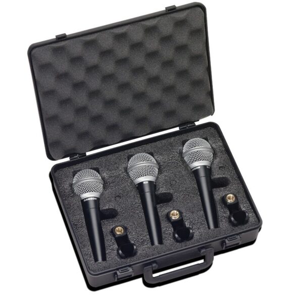 Samson R21S dinaminis mikrofonas 3 vnt. - vokalams ir pristatymams