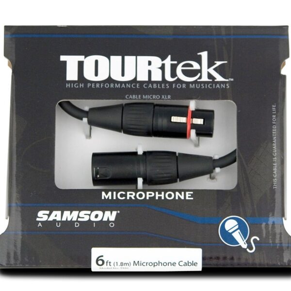 Samson Tourtek TM6 mikrofono laidas 1,8 m su Neutrik® jungtimis