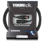 Samson Tourtek TM15 mikrofono laidas su Neutrik® jungtimis, 4,5 m