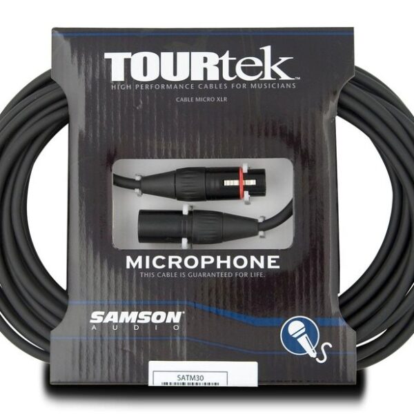 Samson Tourtek TM30 mikrofono laidas 9m su Neutrik® jungtimis