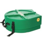 Hardcase 14" Solinio būgno Tamsiai žalias