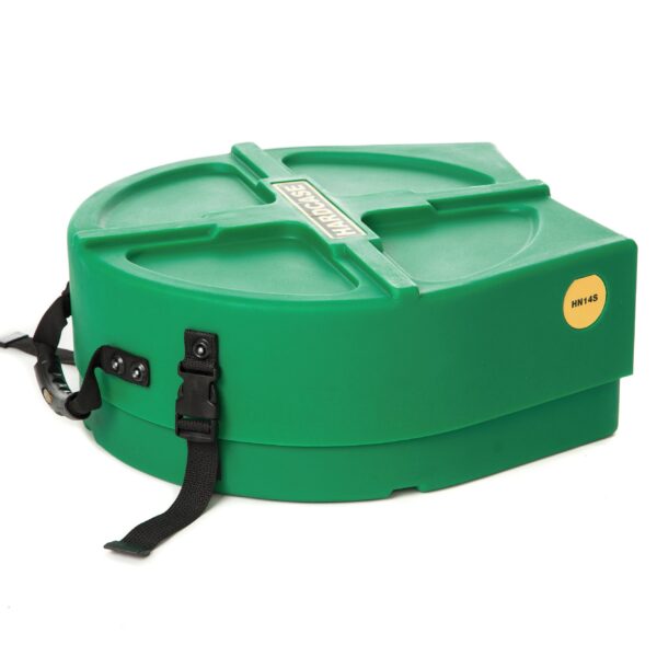 Hardcase 14" Solinio būgno Tamsiai žalias