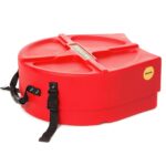 Hardcase 14" Solinio būgno dėklas Raudonas