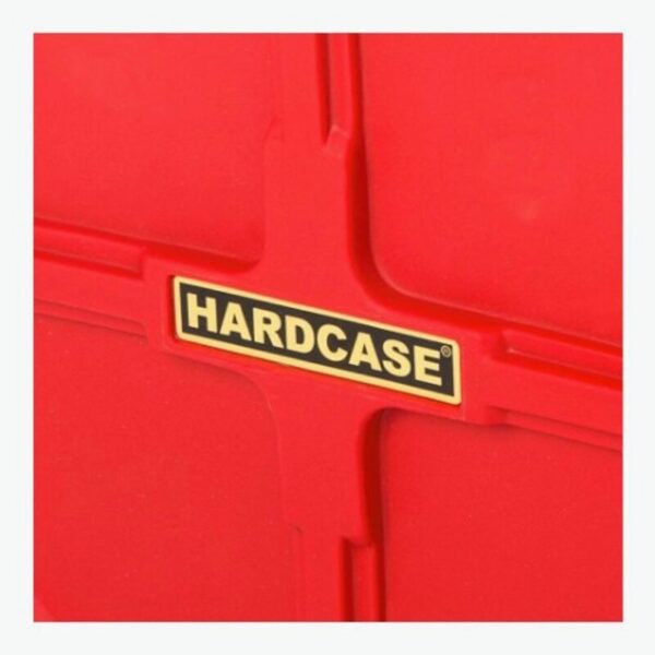 Hardcase 20" Didysis būgno dėklas Raudonas