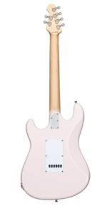 Sterling By Music Man Cutlass Short Scale CT30SSHS, Shell Pink, elektrinė gitara - Image 4