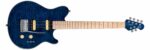 Sterling by Music Man SUB Axis, Neptune Blue, elektrinė gitara - Image 4