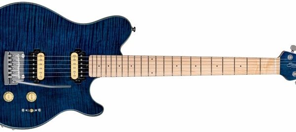 Sterling by Music Man SUB Axis, Neptune Blue, elektrinė gitara