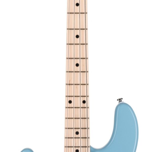Sterling By Music Man StingRay Ray4LH-CHB Chopper Blue, elektrinė bosinė gitara, kairiarankė
