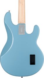 Sterling By Music Man StingRay Ray4LH-CHB Chopper Blue, elektrinė bosinė gitara, kairiarankė - Image 5