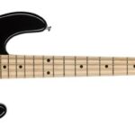 Sterling by Music Man Stingray, RAY4 Black, elektrinė bosinė gitara