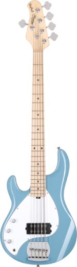 Sterling By Music Man Ray5LH-CHB Chopper Blue 5-string elektrinis bosas kairiarankis