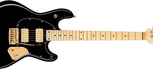 Sterling By Music Man Jared Dines, Juoda, elektrinė gitara