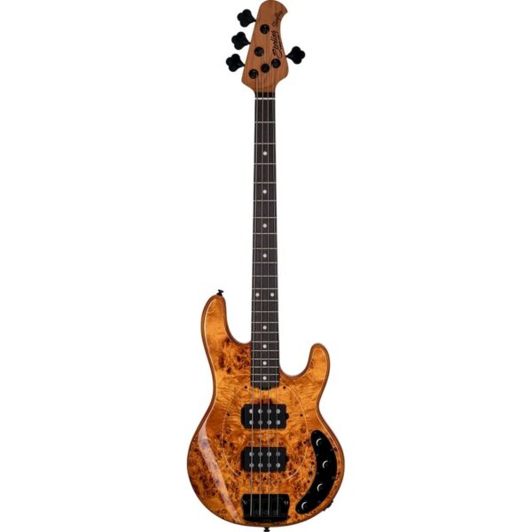 Sterling by Music Man StingRay RAY34HH Amber - Elektrinė Bosinė Gitara