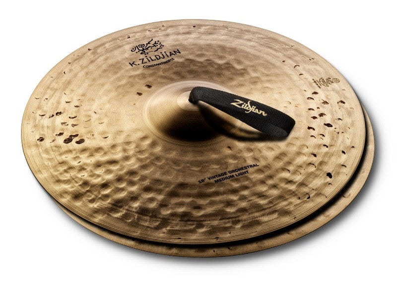 1811140 Zildjian 18" K Constantinople Vintage Medium Light Pair - Image 1