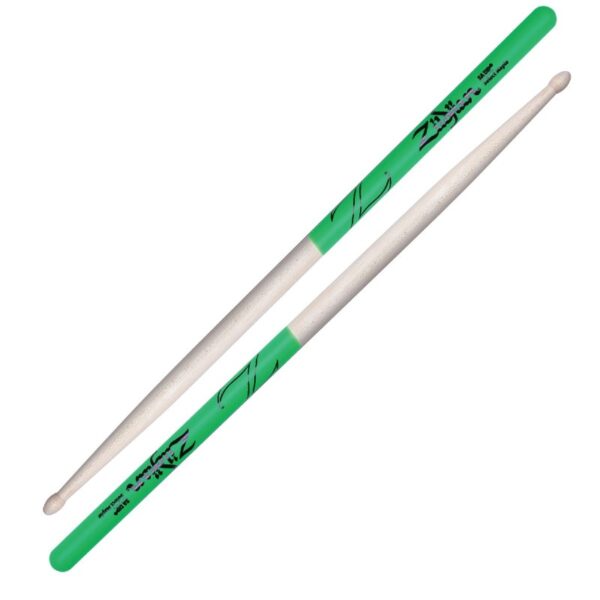 Zildjian 5A Green Dip Maple - Wood Tip