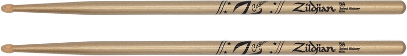 188LE1004_Z-Custom-5A-Gold-Chroma-Sticks_full Zildjian 5A Z Custom Gold Chroma - Wood Tip - Image 1