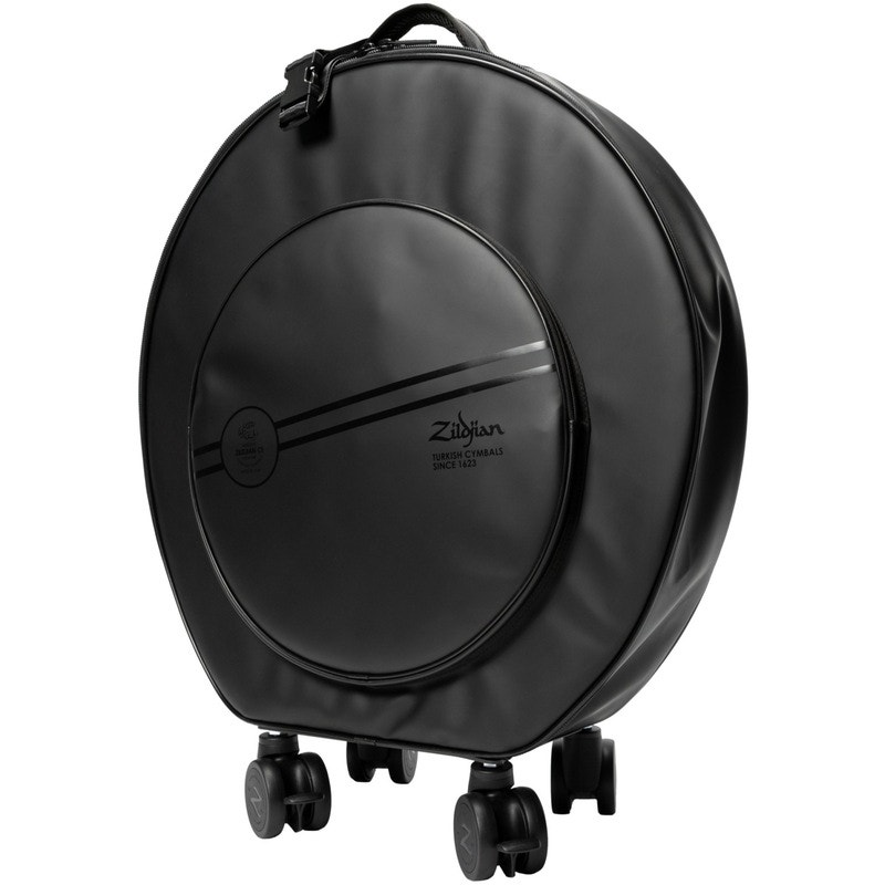 1891677_Zildjian-Cymbal-Trolley_black_angled Zildjian Touring 24" Rolling Cymbal Bag - Image 1