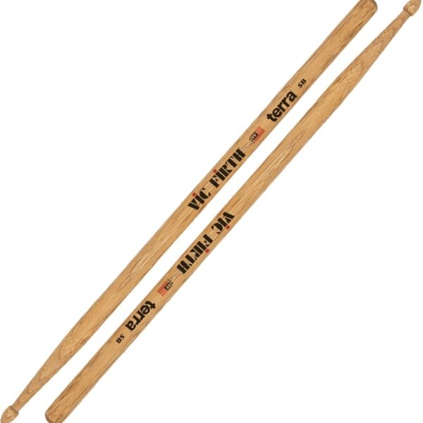 Vic Firth 5BT Terra Series - Būgnų lazdelės, Wood Tip