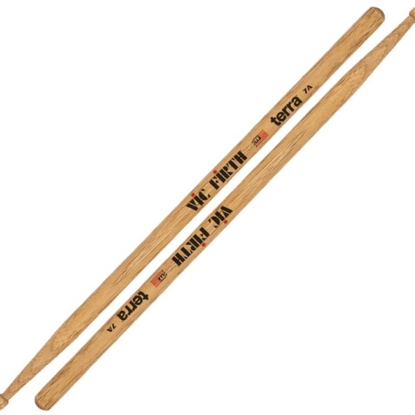 Vic Firth 7AT Terra Series - Būgnų lazdelės, Wood Tip
