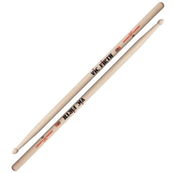 Vic Firth 1A American Classic® 1A Wood Tip būgnų lazdelės su Taj Mahal tipu