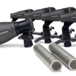 Samson DK707 7 dalių būgnų mikrofonų rinkinys su Q71, Q72 ir C02 mikrofonais