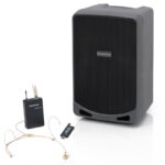 Samson XP106wDE Nešiojama Akumuliatorinė PA Sistema su Belaidžiu Mikrofonu ir Bluetooth