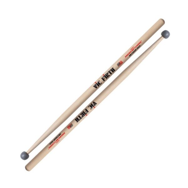 Vic Firth 5BCO Chop-Out Practice Stick 5B - būgnų lazdelės su guminėmis galvutėmis