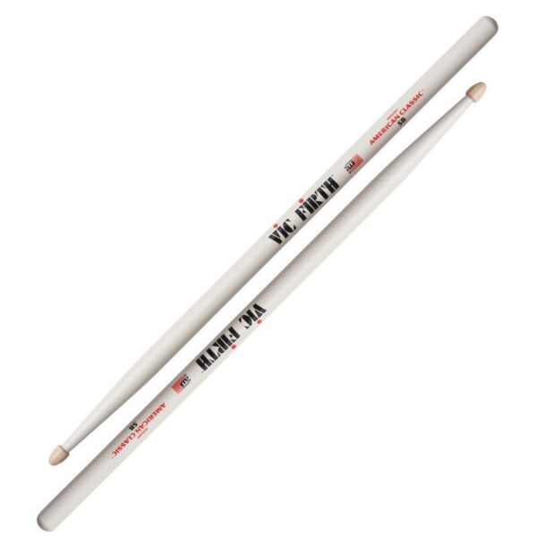 Vic Firth 5BW American Classic® 5B White būgnų lazdelės