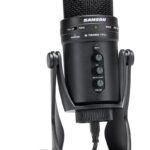 Samson G-Track Pro USB Mikrofonas su Garso Sąsaja – Profesionalus, Idealus Podcastingui, Žaidimams ir Įrašymui