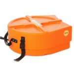Hardcase 14" Solinio būgno dėklas Oranžinis