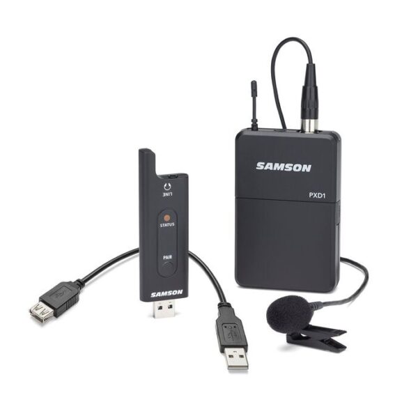 Samson XPD2 Belaidė Lavalier Mikrofono Sistema su USB Imtuvu