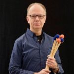 Vic Firth Anders Åstrand Klaviatūros Plaktukai Labai Kieti - Oranžiniai - Image 2