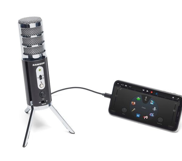 Samson Satellite USB/iOS mikrofonas - 24-bit/96kHz,