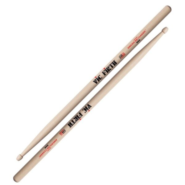 Vic Firth 55A American Classic® 55A Wood Tip - Būgnų lazdelės, vidutinio dydžio, hikoriniai