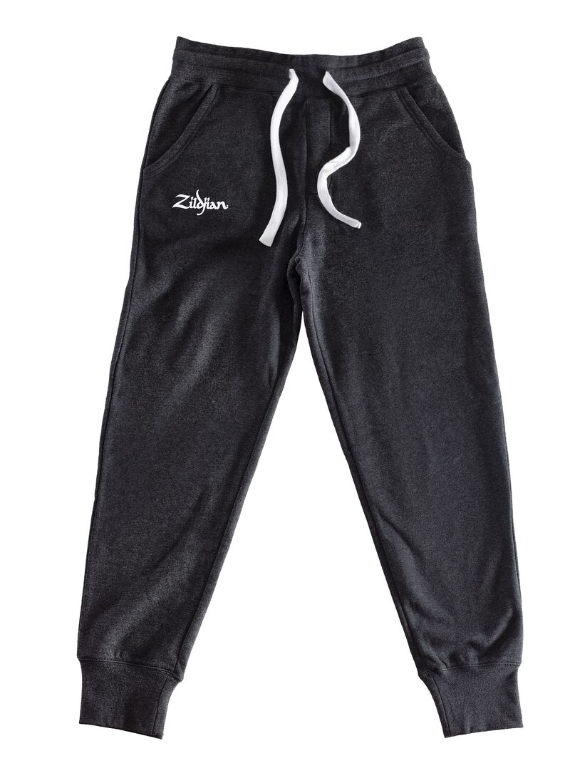 JPG-Zildjian-Gray-Fleece-Joggers-Front Zildjian Gray Fleece Joggers Medium - Image 1