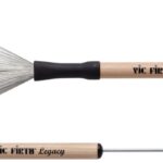 Vic Firth LB Legacy Brushes - būgnų šluotelės su mediniu rankeniu