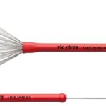 Vic Firth LW Live Wire Brushes - Būgnų šluotelės su apvaliu karoliuku
